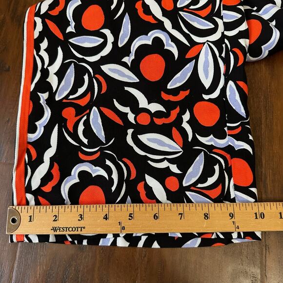 ANTHROPOLOGIE Breezy Printed Straight Pants Multi Motif Relaxed Boho - Picture 15 of 15